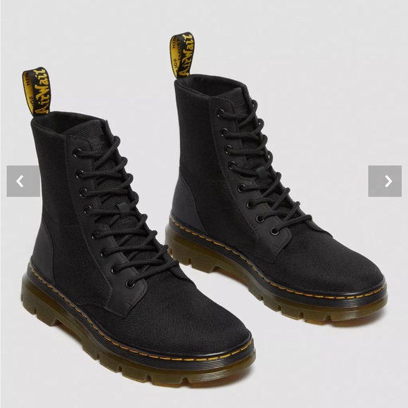 DR.MARTENS COMBS POLY
CASUAL BOOTS Black Extra Tough Poly+Rubbery men 10 unisex - Picture 6 of 17